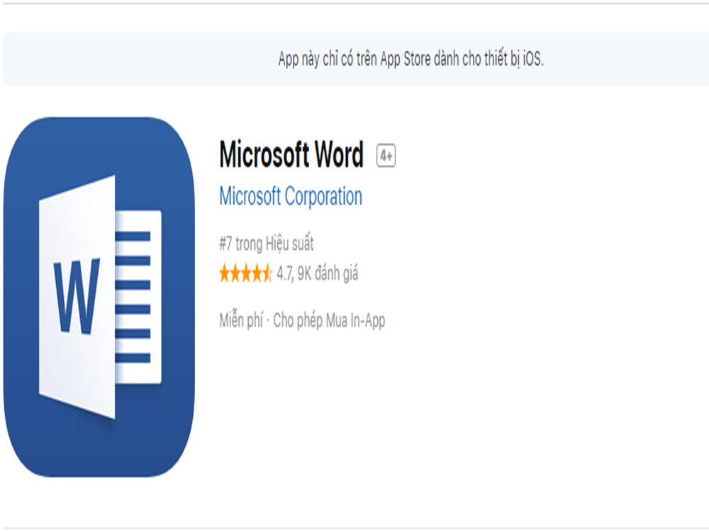 App microsoft word và cách sử dụng word trên iphone